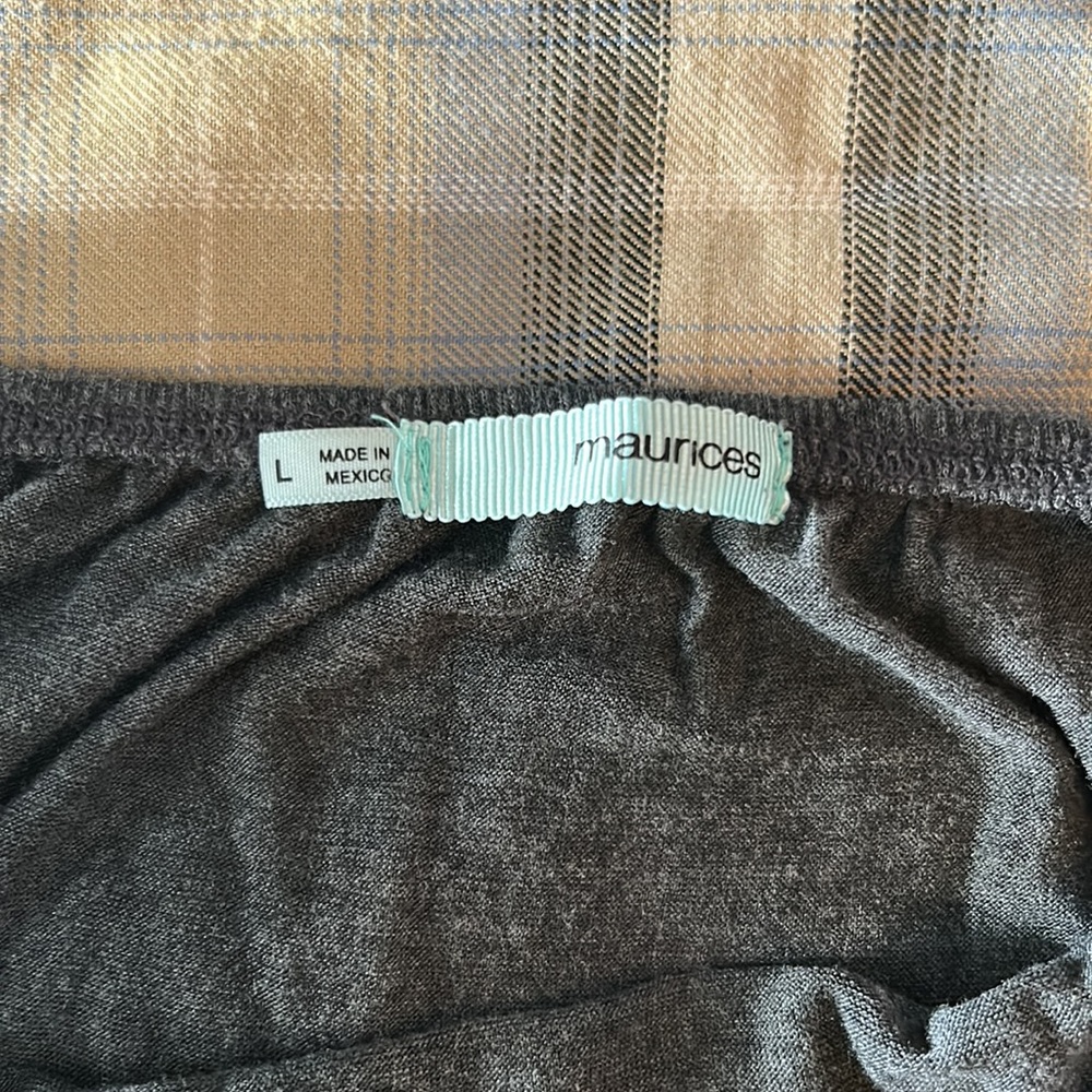 Maurices Metallic Charcoal Halter Tank Top - Picture 4 of 6